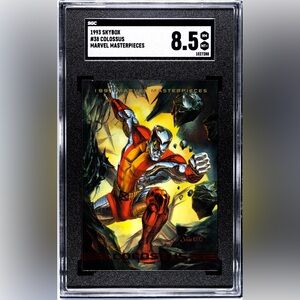 Graded! Marvel Masterpieces 1993 Colossus card!